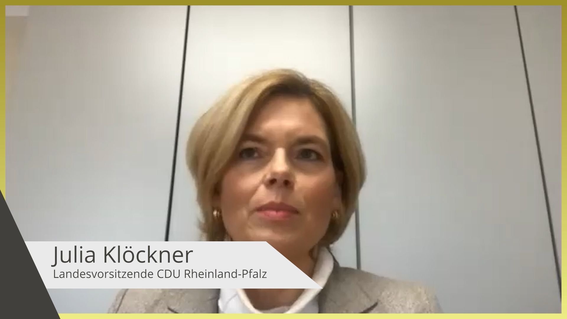 Im Dialog mit Julia Klöckner (CDU Landesvorsitzende Rheinland-Pfalz)