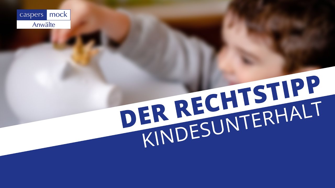 Alles zum Thema Kindesunterhalt | Rechtstipp