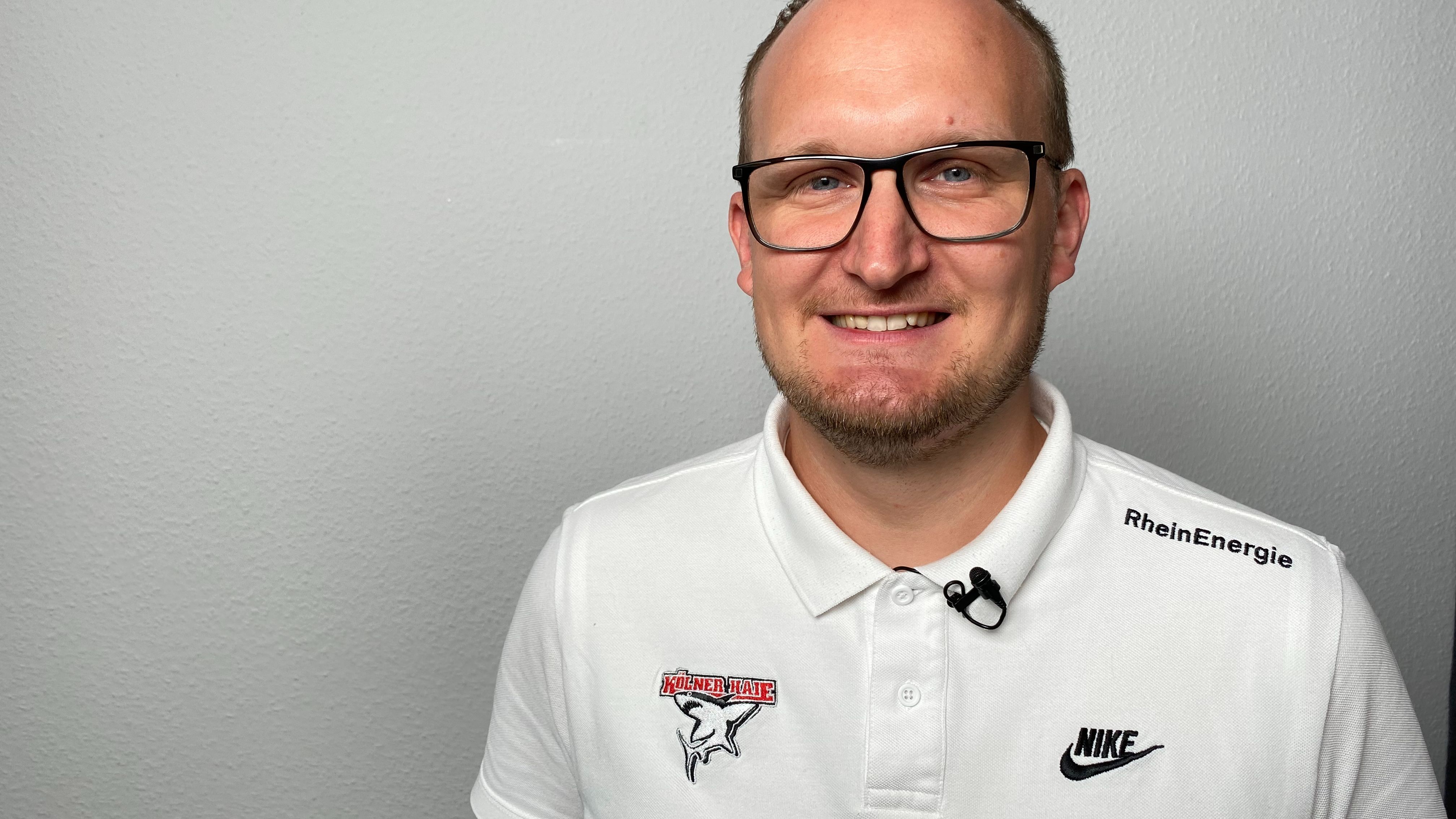 Fabian Jedwabny von den Kölner Haien zu Gast im Studio