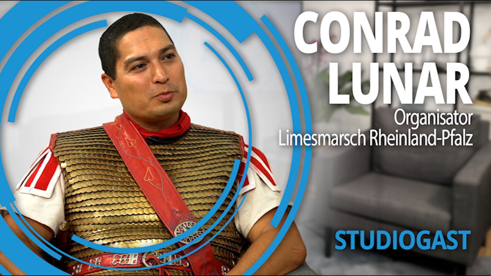 Die Römer marschieren wieder durch Rheinland-Pfalz! - Conrad Lunar stellt den Limesmarsch vor