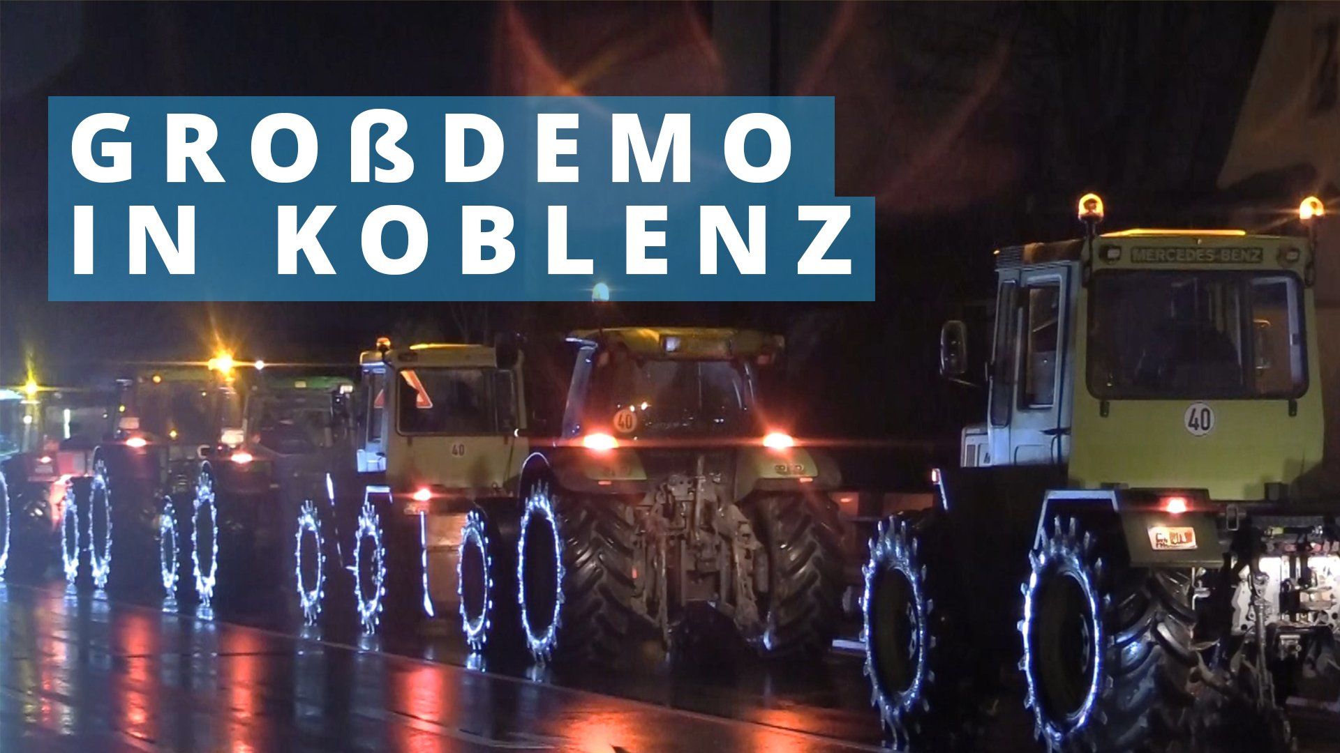 Landwirte wehren sich: Über 1000 Teilnehmer bei Großdemo in Koblenz