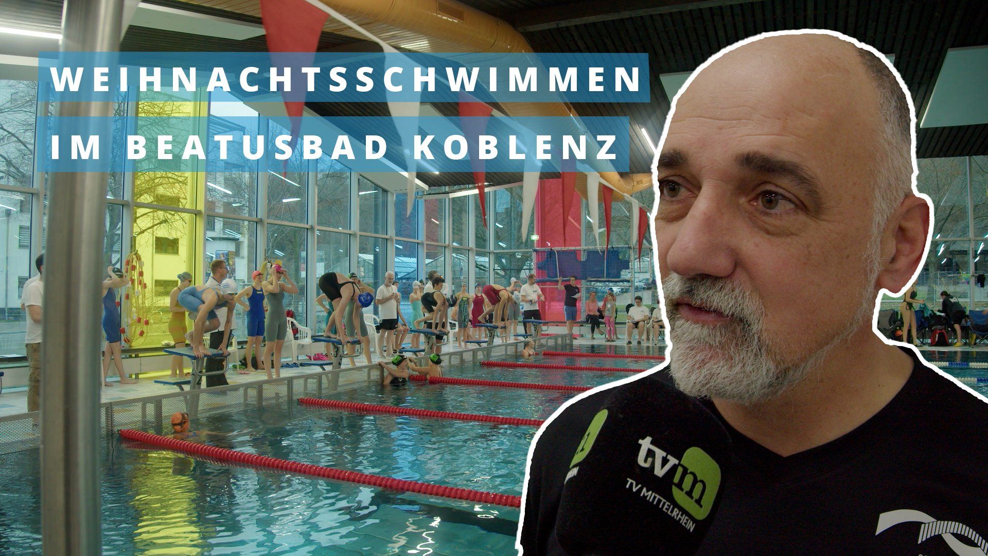 Weihnachtsschwimmen im Beatusbad Koblenz 