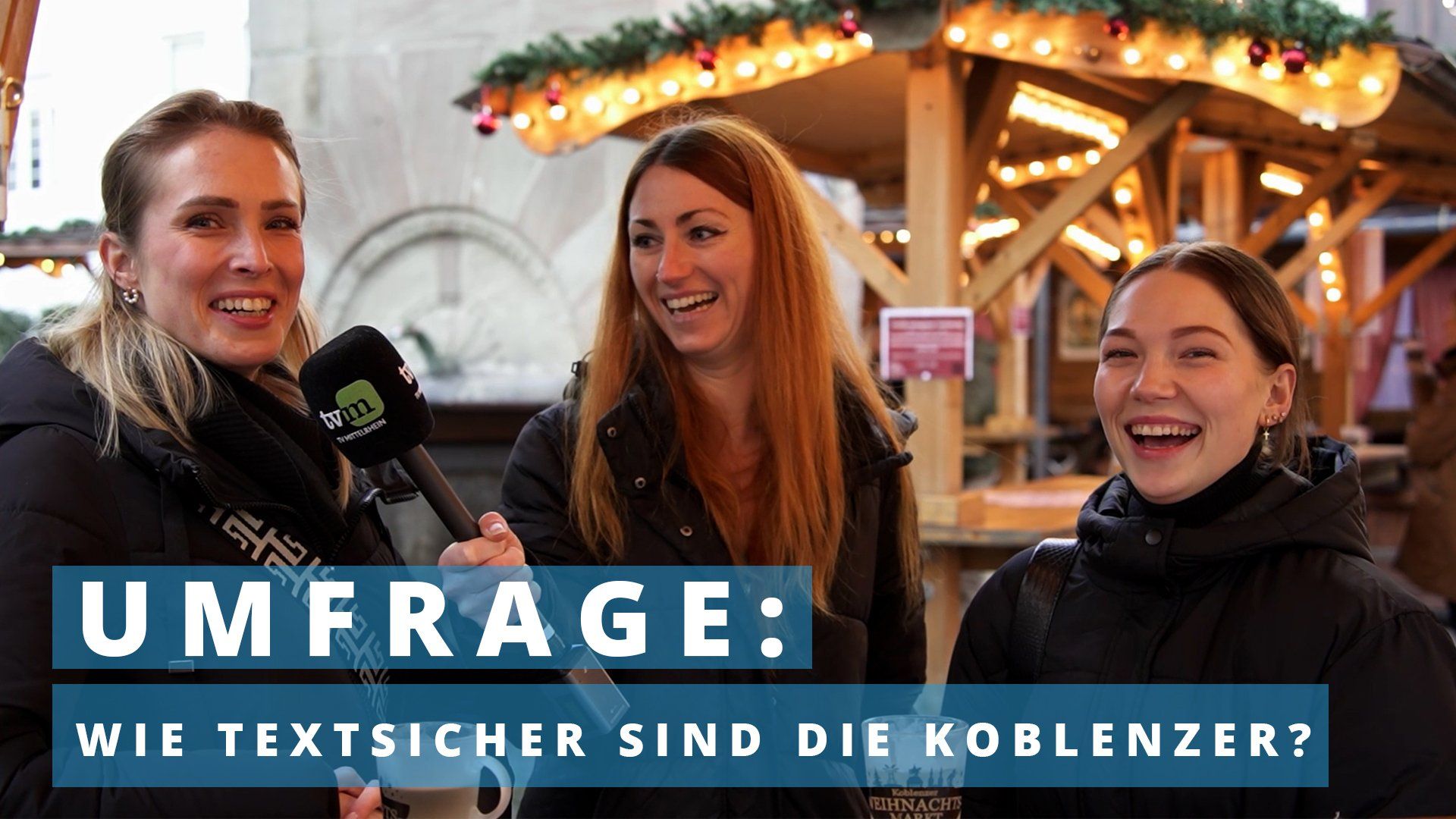Umfrage: Wie textsicher sind die Koblenzer?
