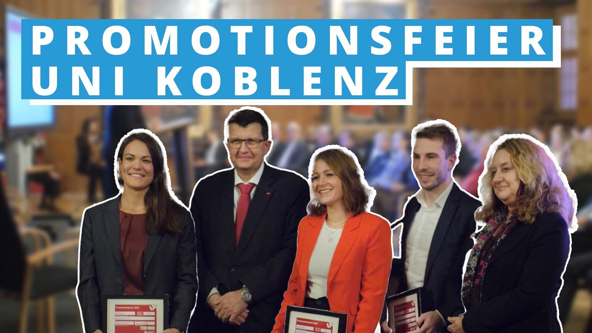 Erster Promotionspreis der Universität Koblenz verliehen
