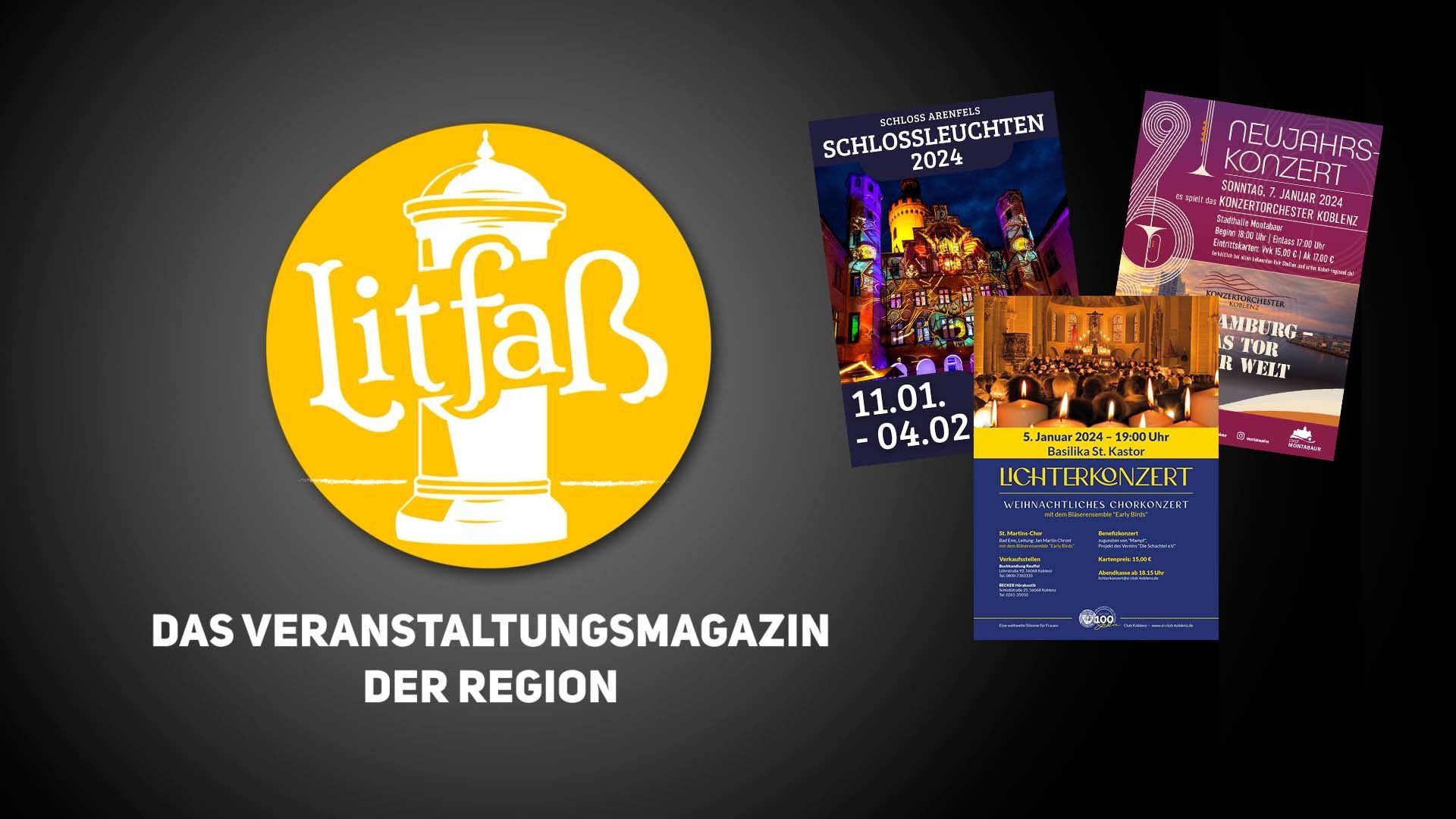Litfaß - das Veranstaltungsmagazin| 04.01.2024