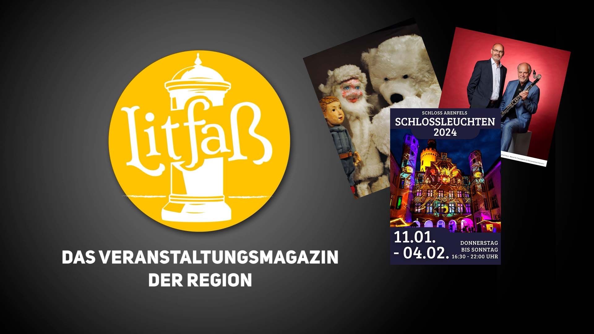 Litfaß - das Veranstaltungsmagazin der Region