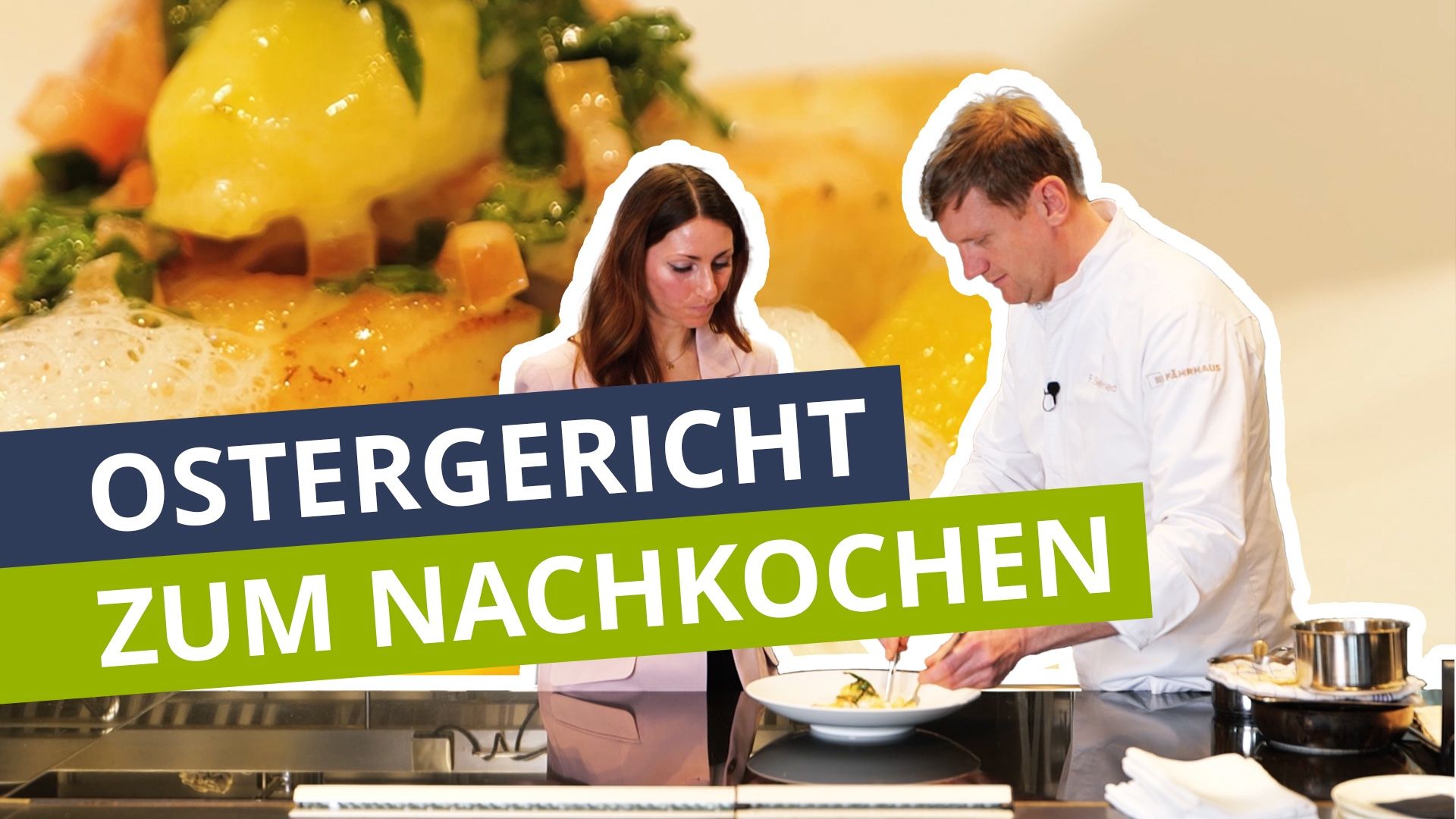 Küchenchef Frank Seyfried zaubert Ihnen ein leckeres Fischgericht