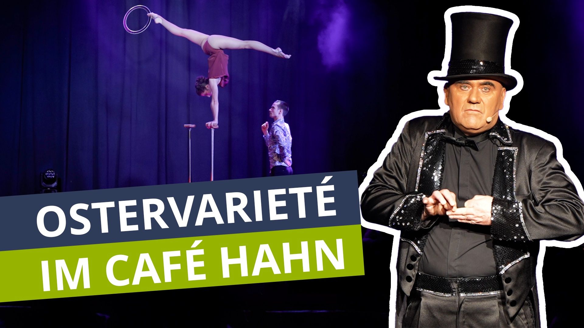 Ostervarieté im Café Hahn