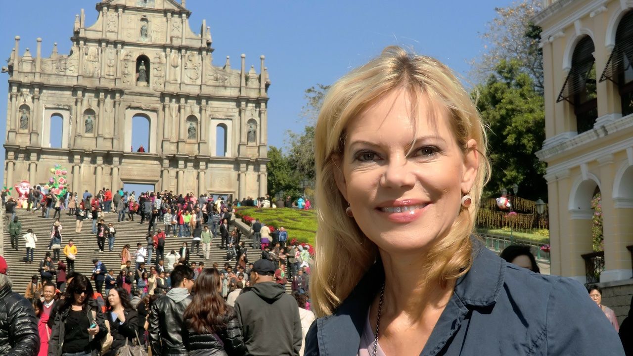 In Macau mit Nina Ruge