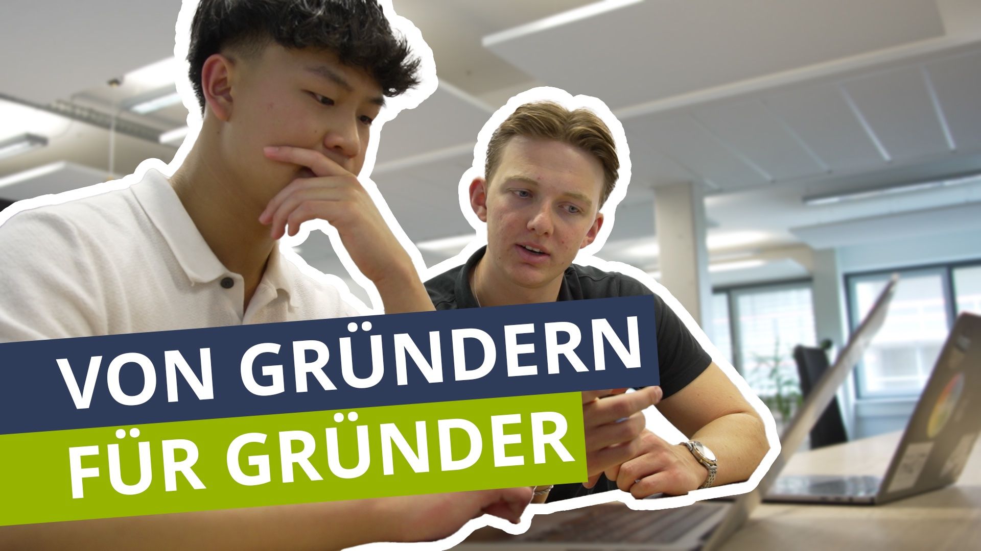 Zwei Abiturienten gründen Lernplattform - From Founders to Starters