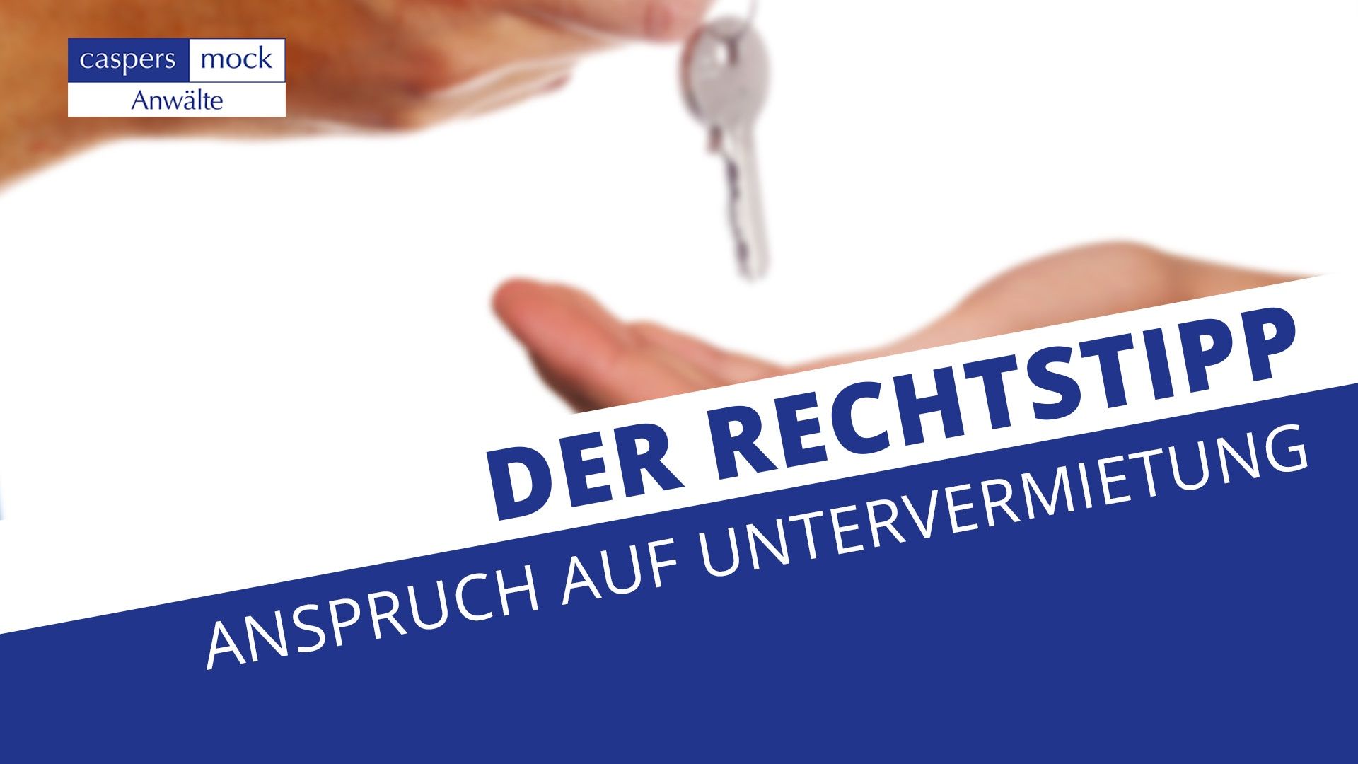 Anspruch auf Untervermietung
