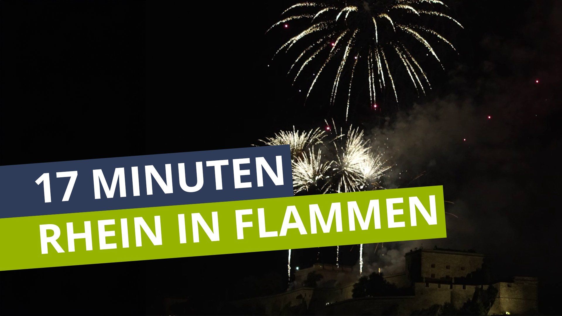 Das Feuerwerk bei Rhein in Flammen verpasst?