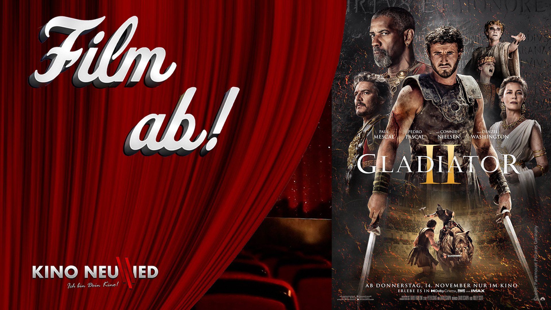 Film Ab! - Gladiator 2