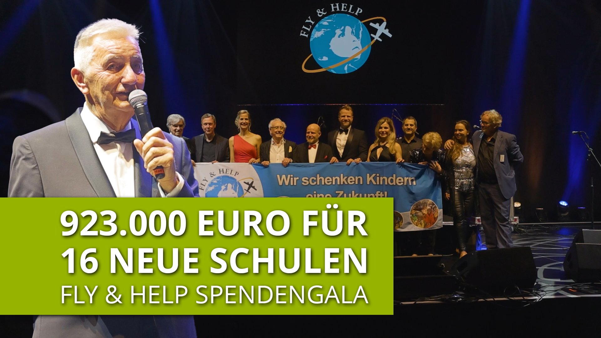 Gemeinsam für Bildung: FLY & HELP Spendengala 2024 bricht Rekorde!