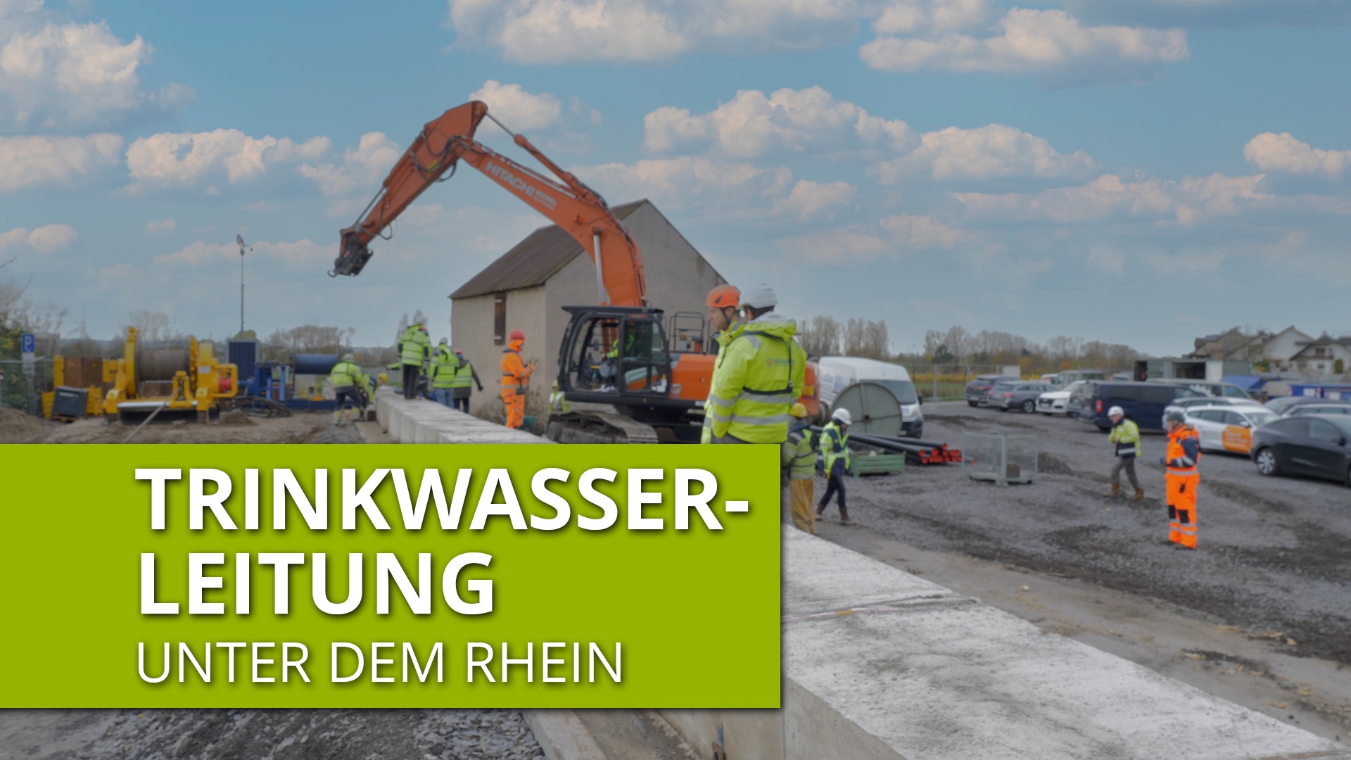 Update: Neue Trinkwasserleitung unter dem Rhein soll Niederwerth und Vallendar verbinden