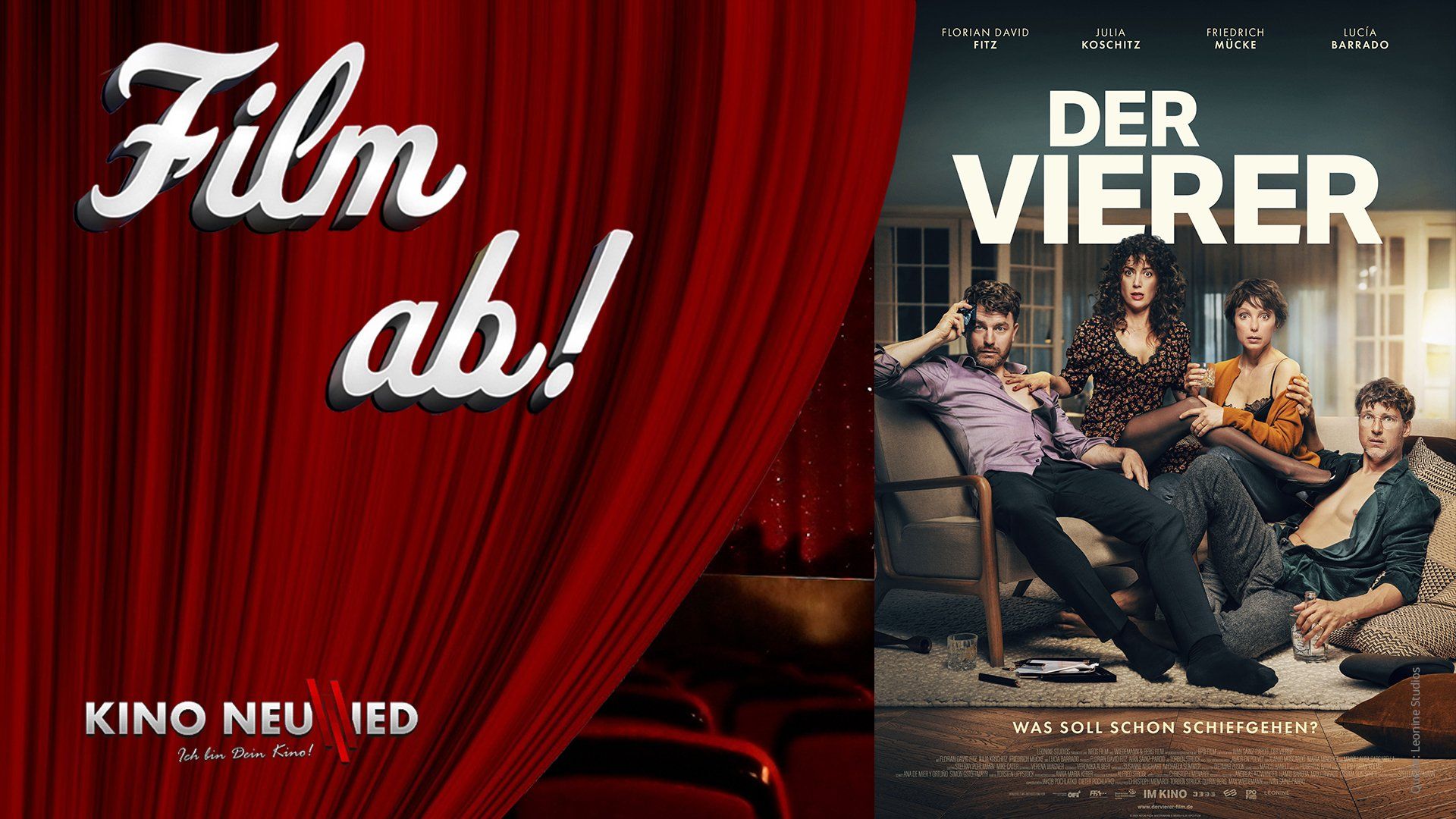Film ab! - Der Vierer