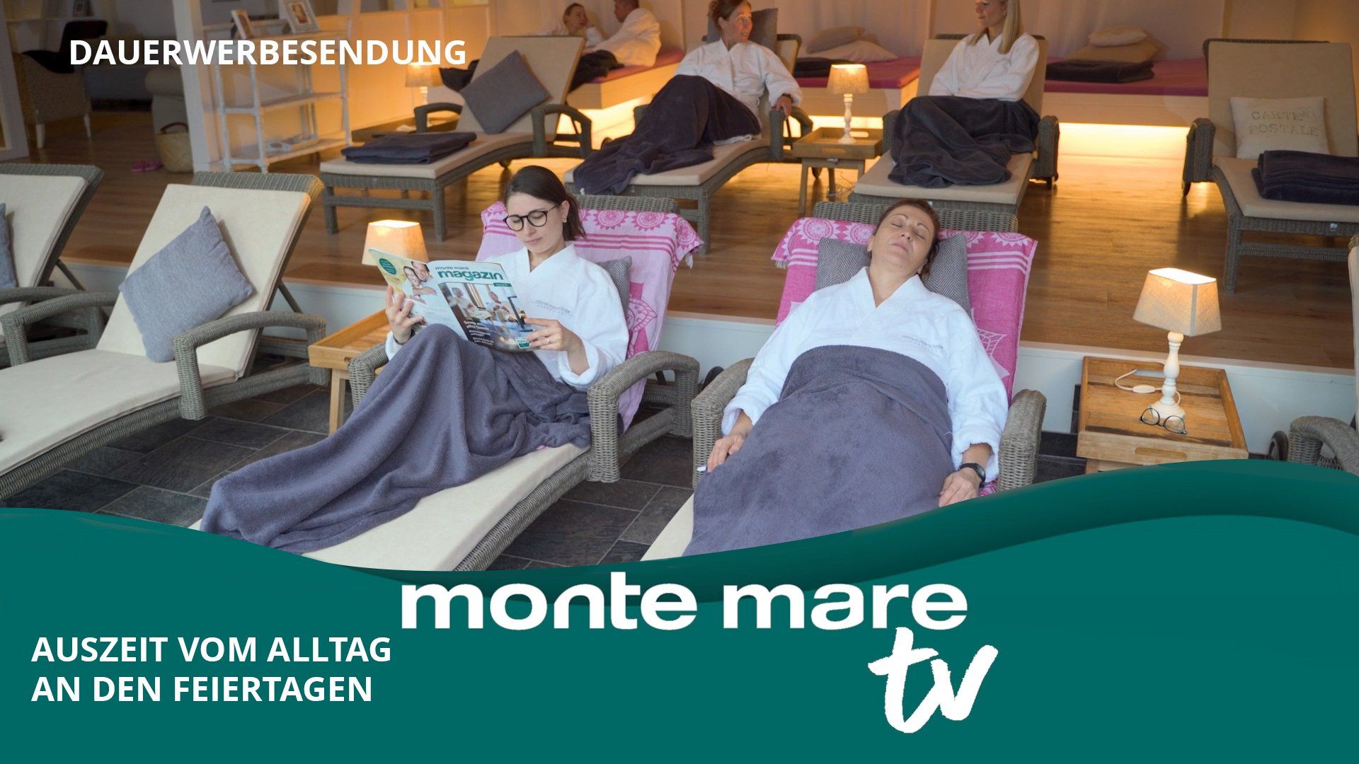 Dauerwerbesendung I Weihnachten im monte mare Bedburg: Entspannung und Wohlfühlmomente 