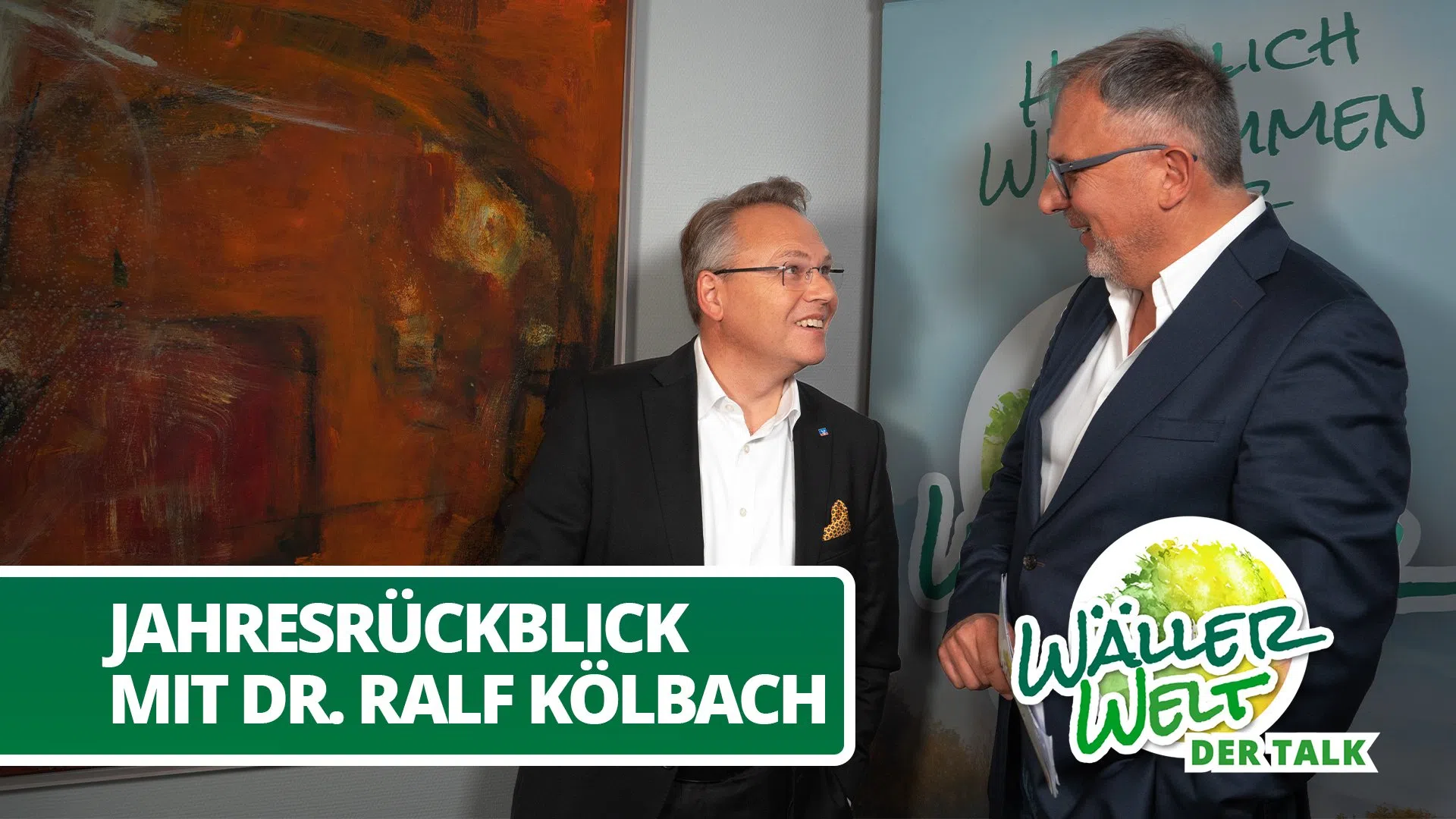 Wäller Talk, der Vorstandssprecher der Westerwald Bank Dr. Ralf Kölbach im Gespräch