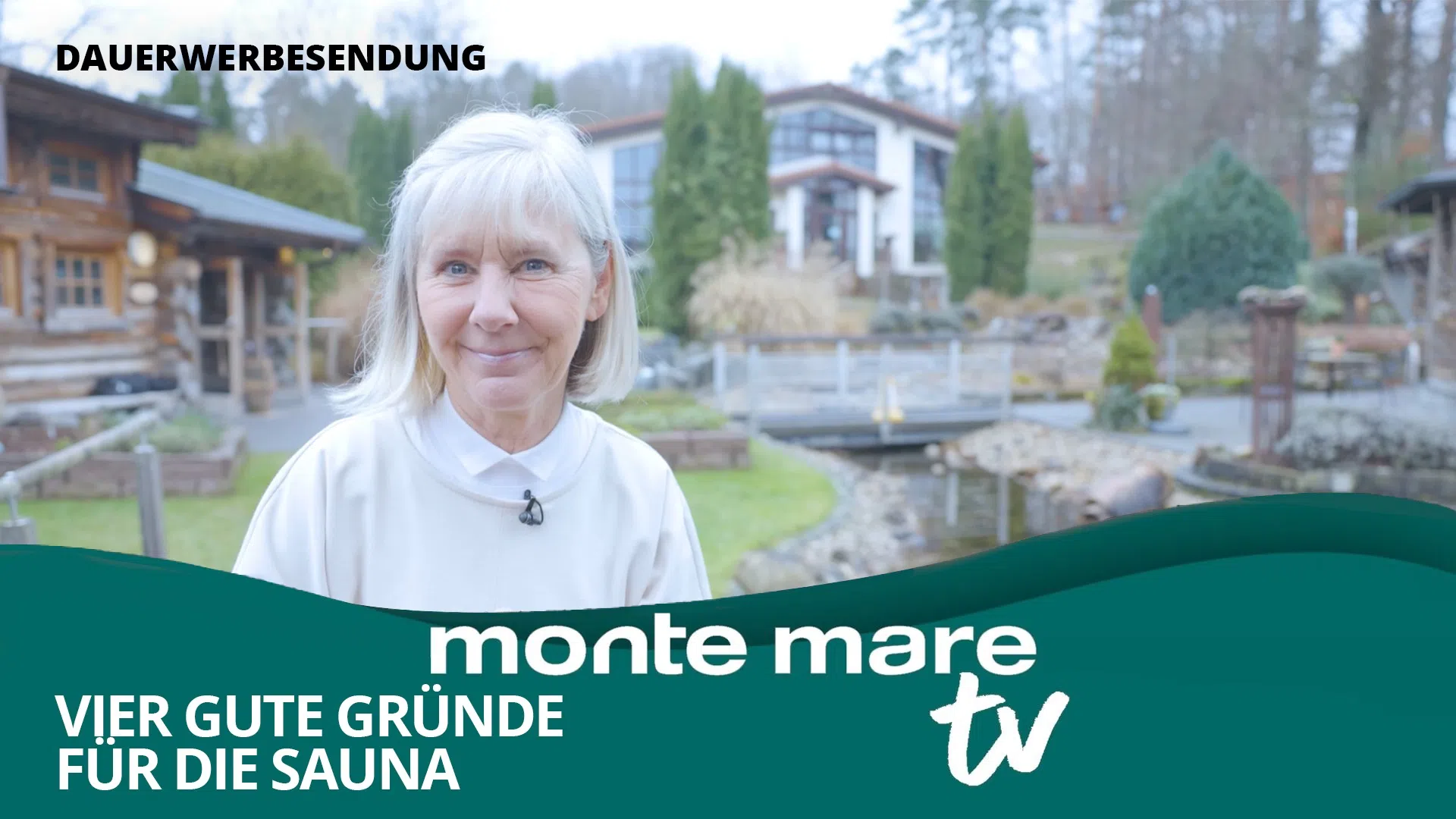 Dauerwerbesendung I Monte Mare TV - Gute Gründe für einen Saunagang