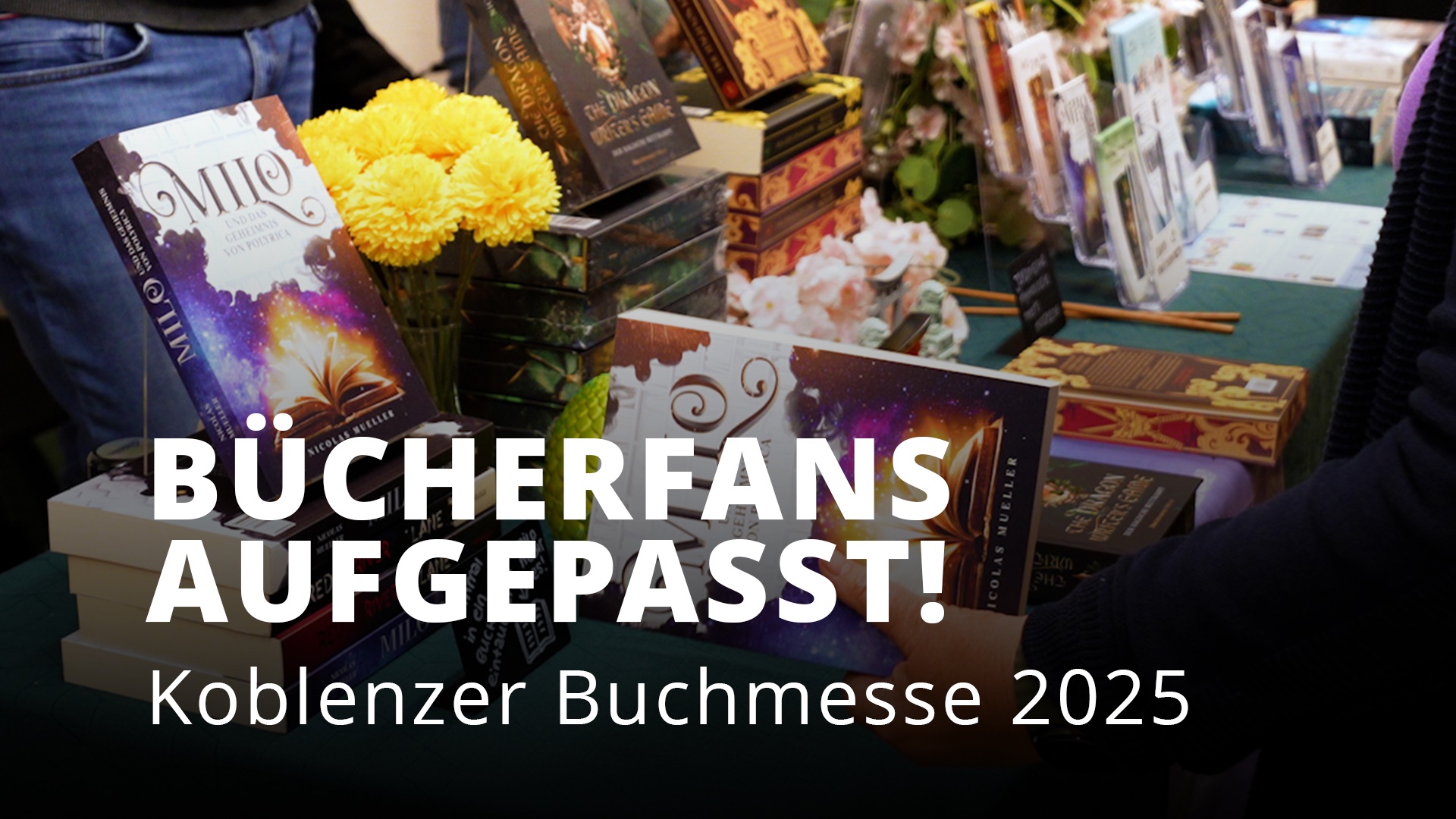 Die Buchmesse in Koblenz 2025