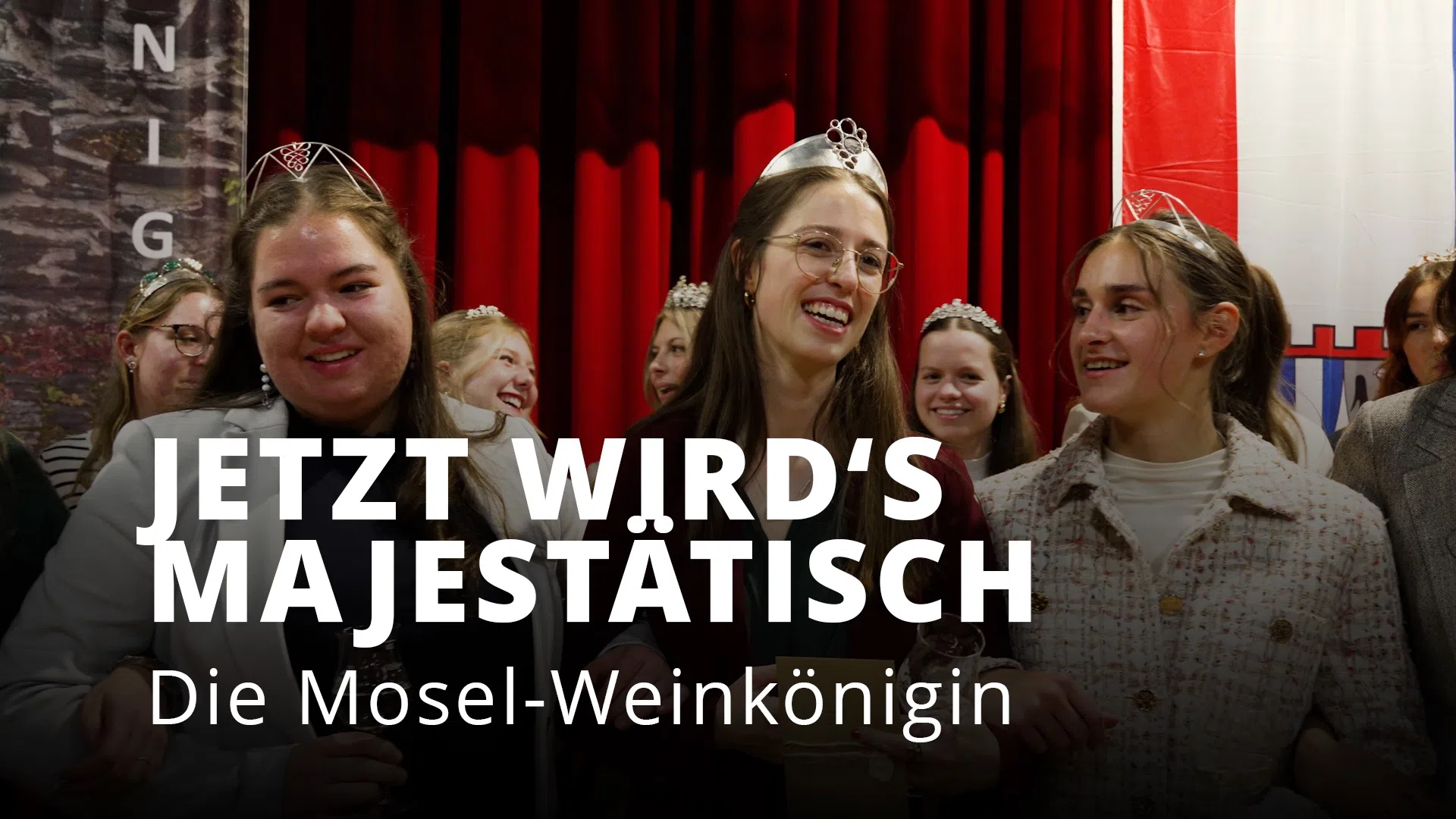 Krönung der Moselweinkönigin Teresa Oster in Kobern-Gondorf 