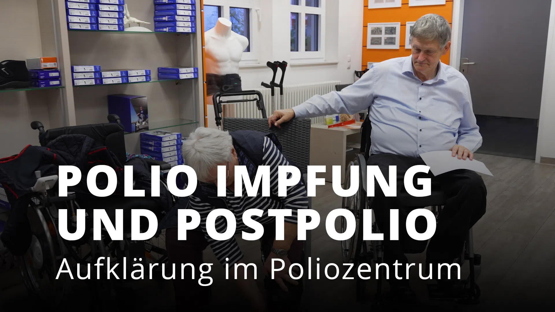 Polio-Awareness im Brüderkrankenhaus in Koblenz