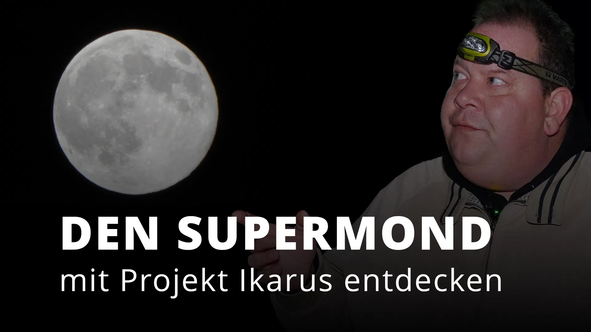 So nah, wie sonst nie: Der Supermond 2025