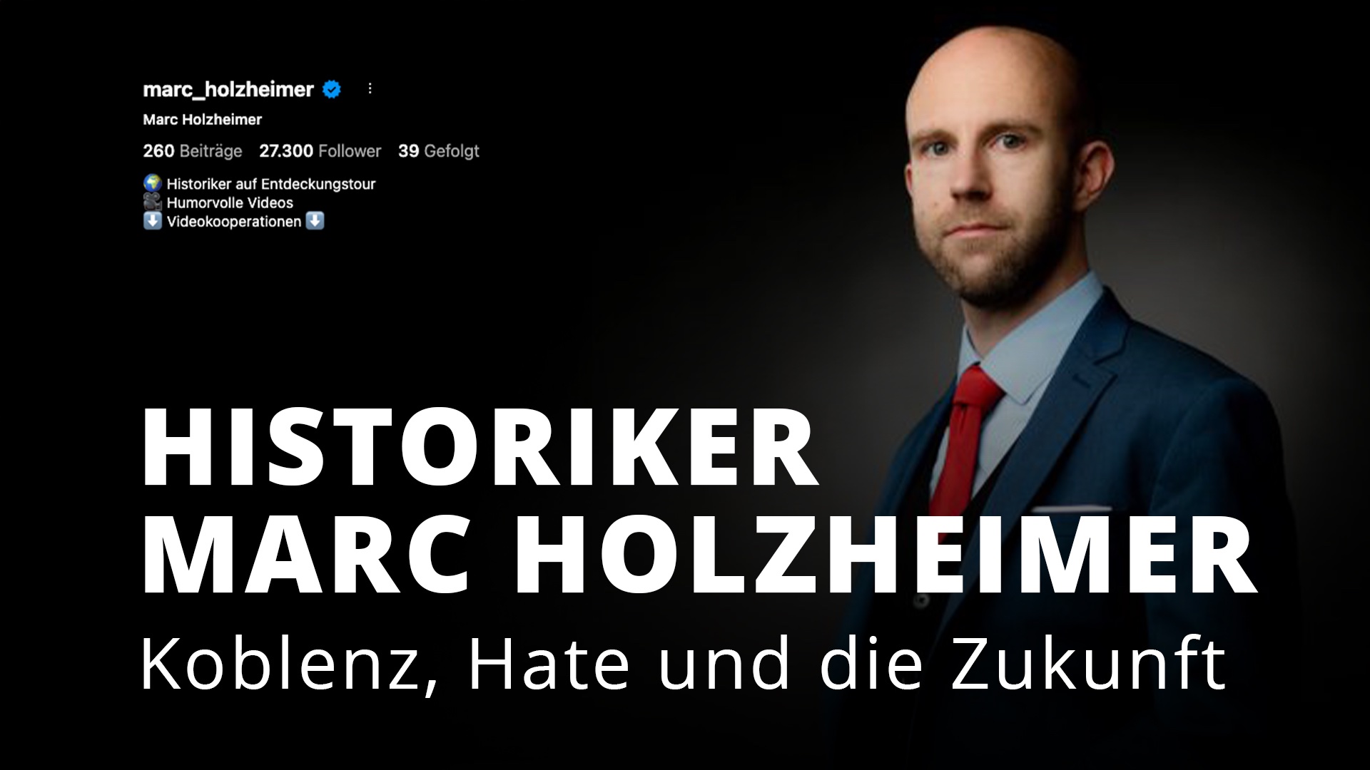 Mit Humor durch die Jahrhunderte - Historiker Marc Holzheimer