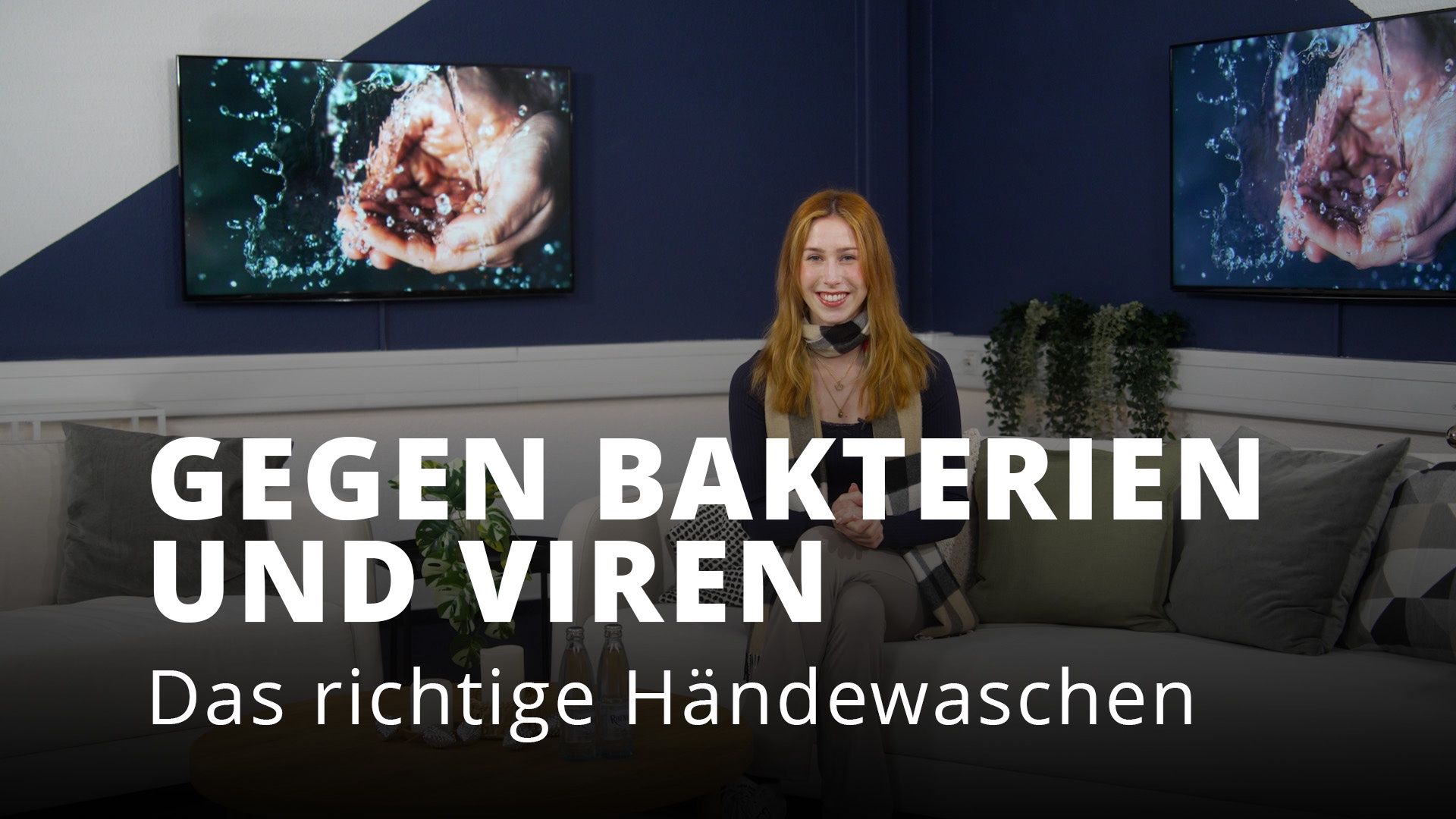 Gegen Viren und Bakterien: Das richtige Händewaschen!