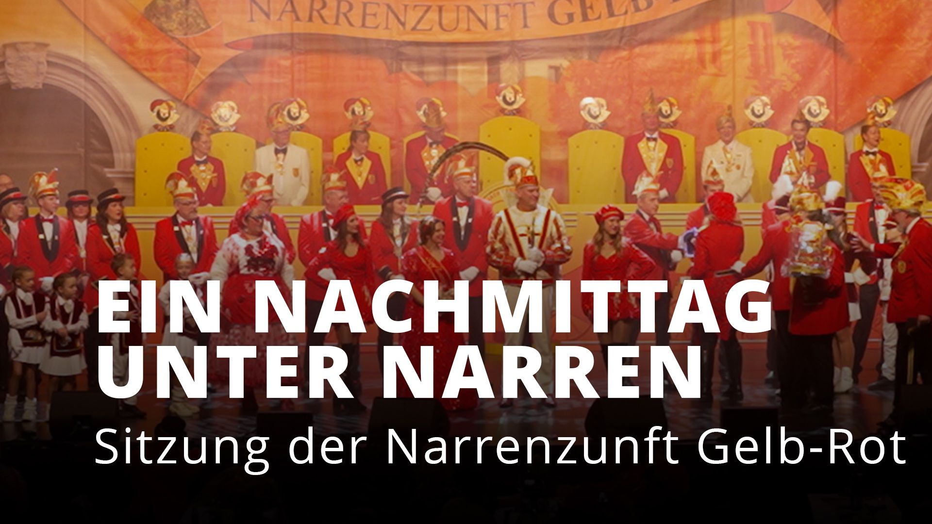 Eingeladen bei der Narrenzunft Gelb-Rot 