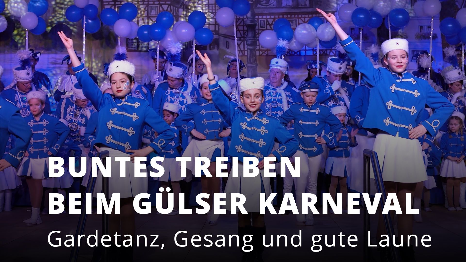 Buntes Treiben beim Gülser Karneval 2026 