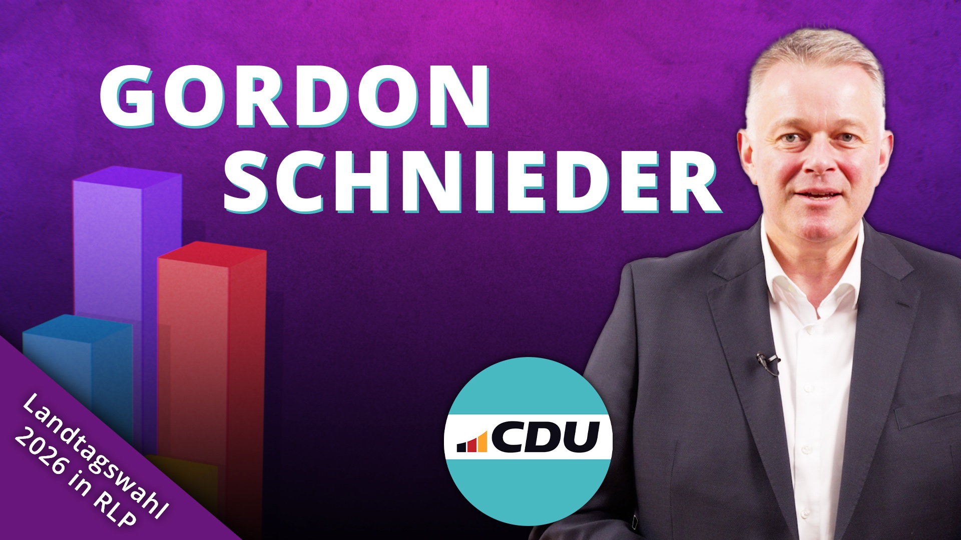 Landtagswahlen 2026 in Rheinland-Pfalz | Gordon Schnieder - CDU / Christlich Demokratische Union