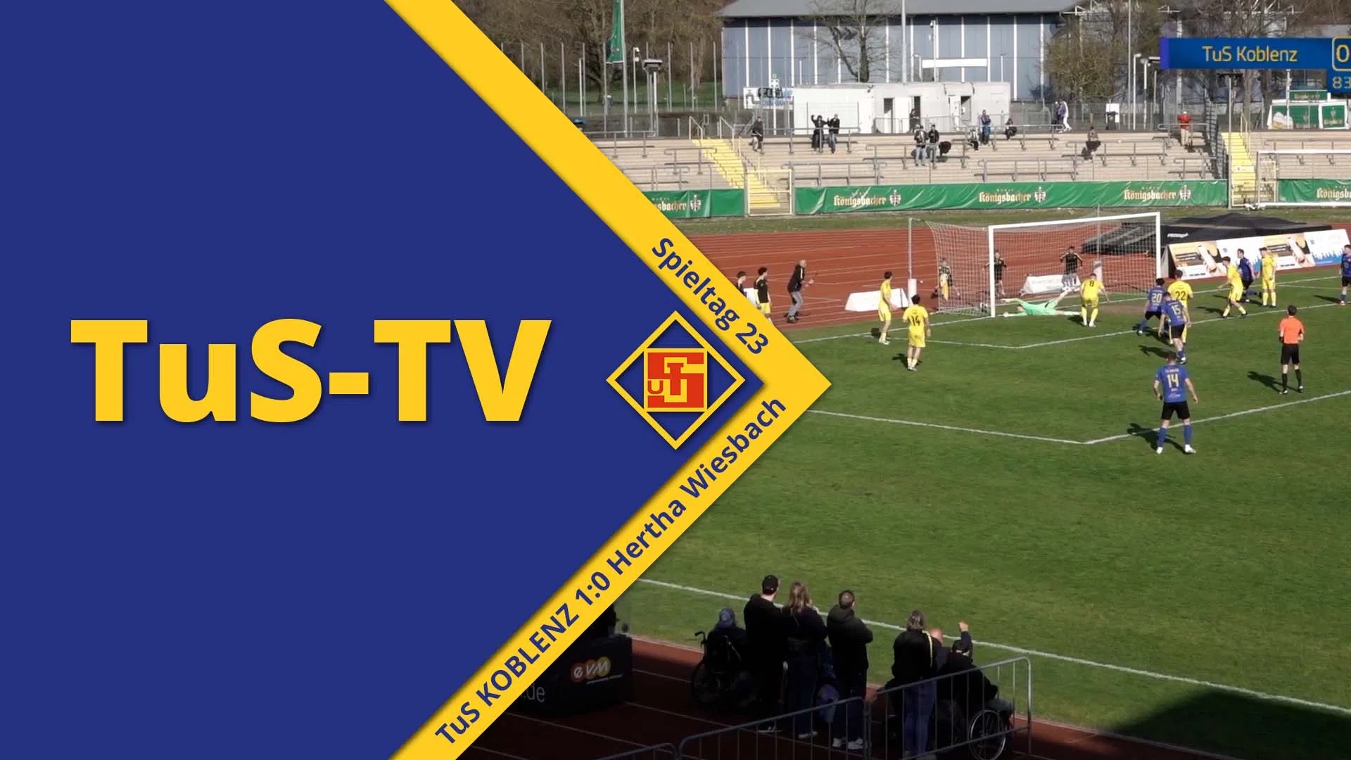 Spielzusammenfassung: TuS Koblenz gegen Hertha Wiesbach