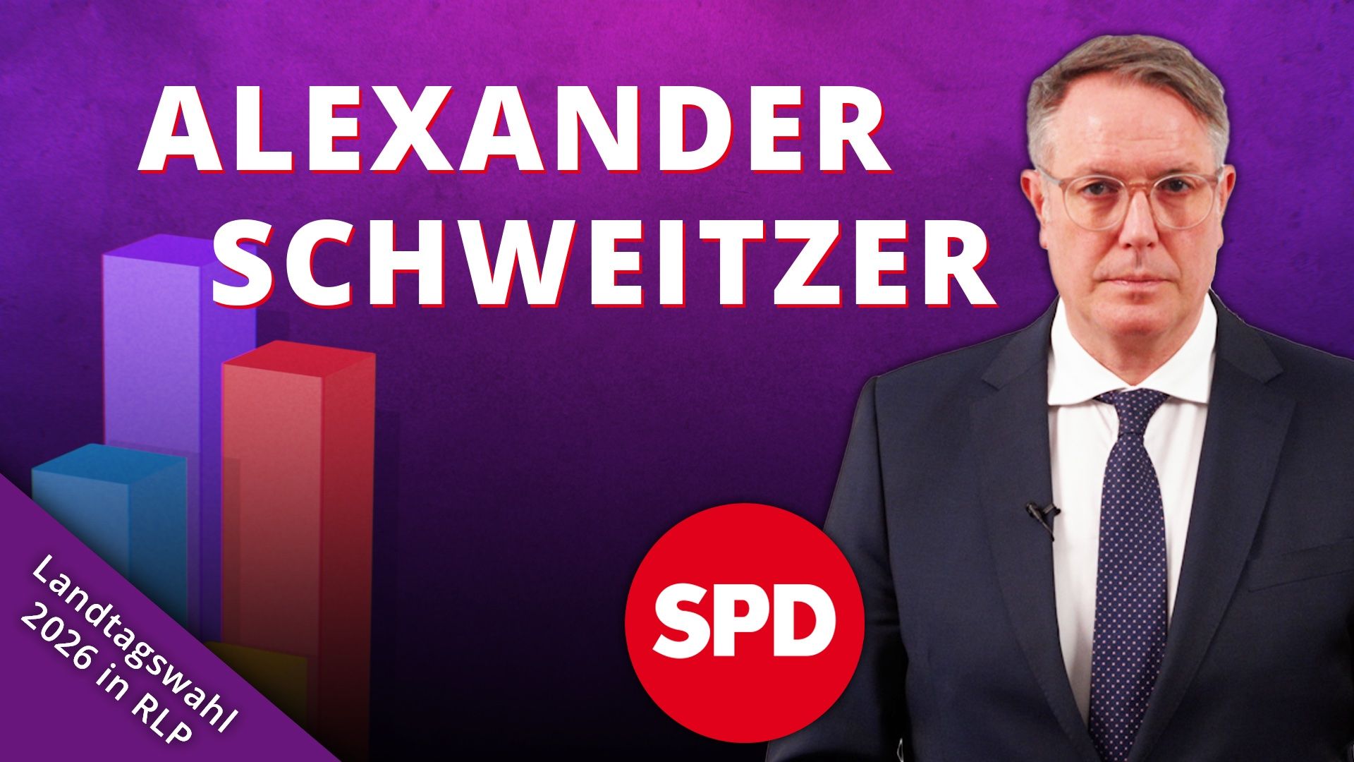 Landtagswahlen 2026 in Rheinland-Pfalz | Alexander Schweitzer - SPD / Sozialdemokratische Partei Deutschlands