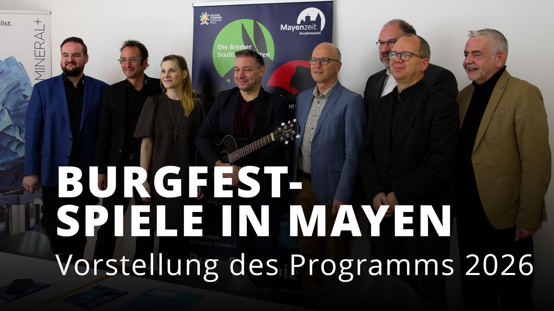 Enthüllung des neuen Programms: Die Burgfestspiele in Mayen 2026