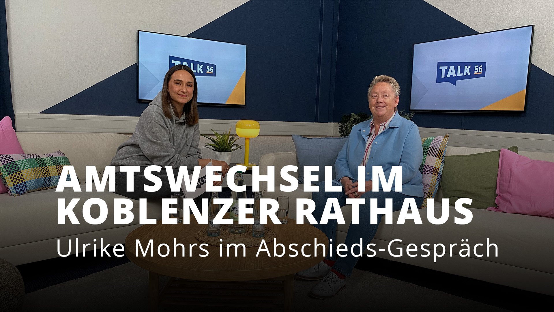 Amtswechsel im Rathaus: Ulrike Mohrs im persönlichen Abschieds-Gespräch