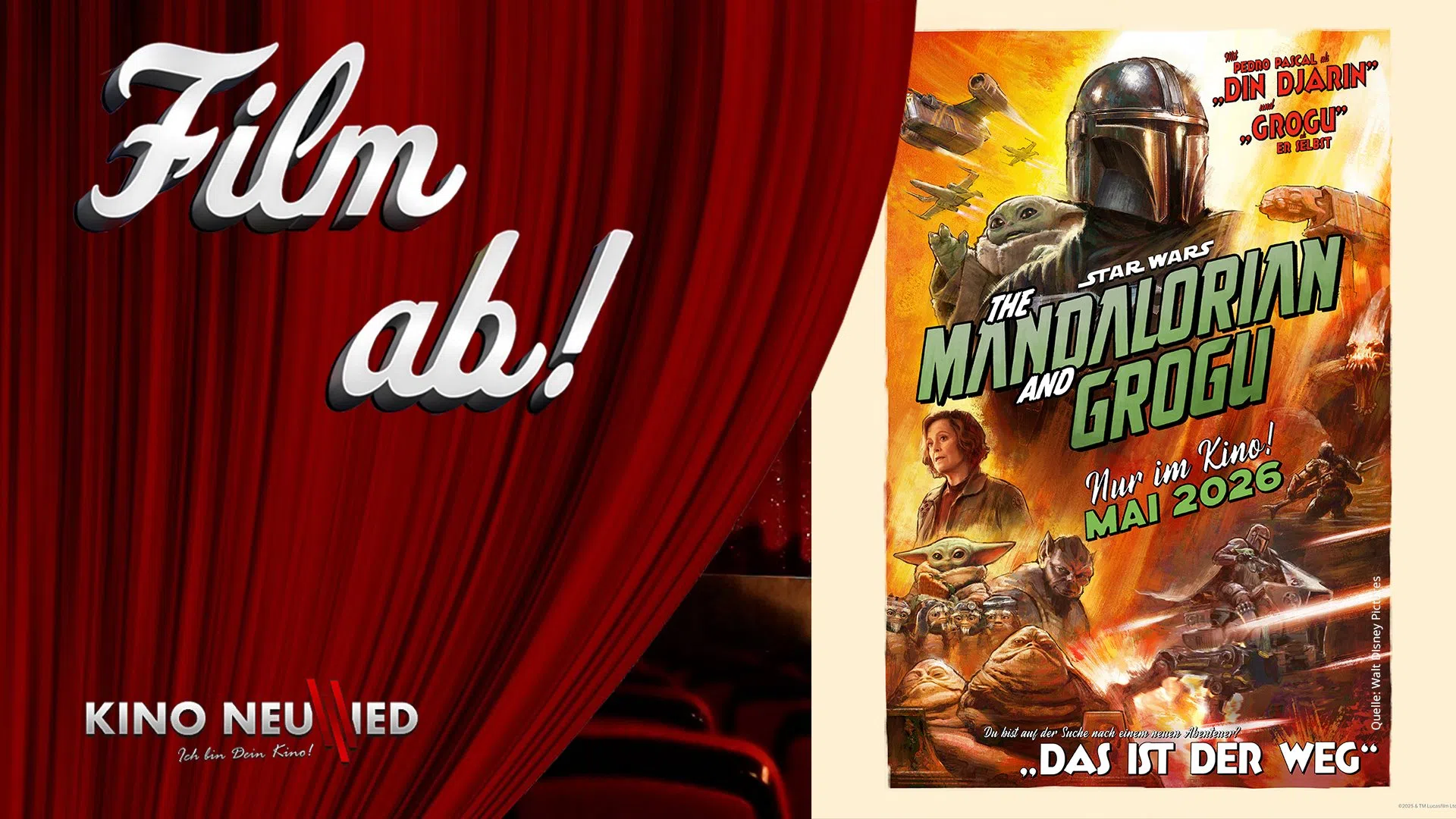 Film ab! - The Mandalorian and Grogu