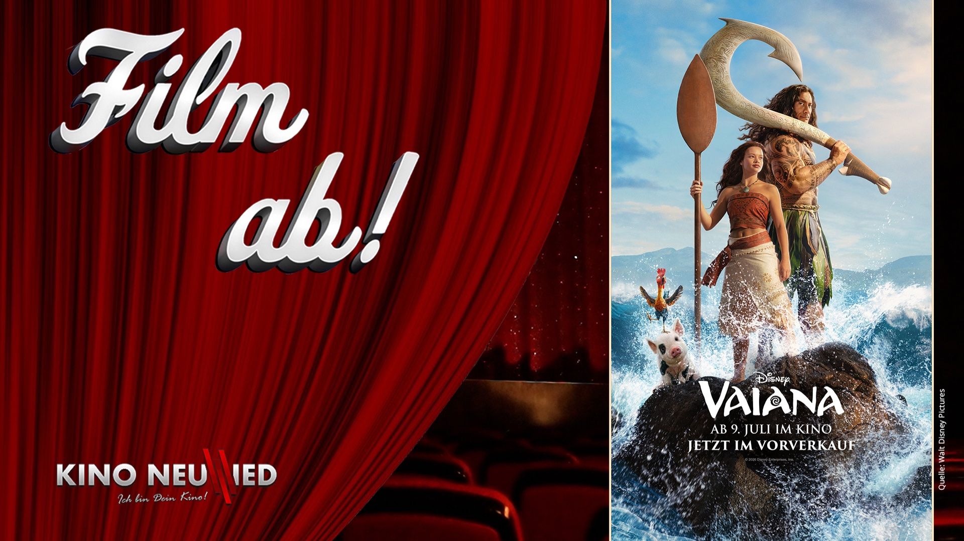Film ab! - Vaiana Film ab! - Vaiana