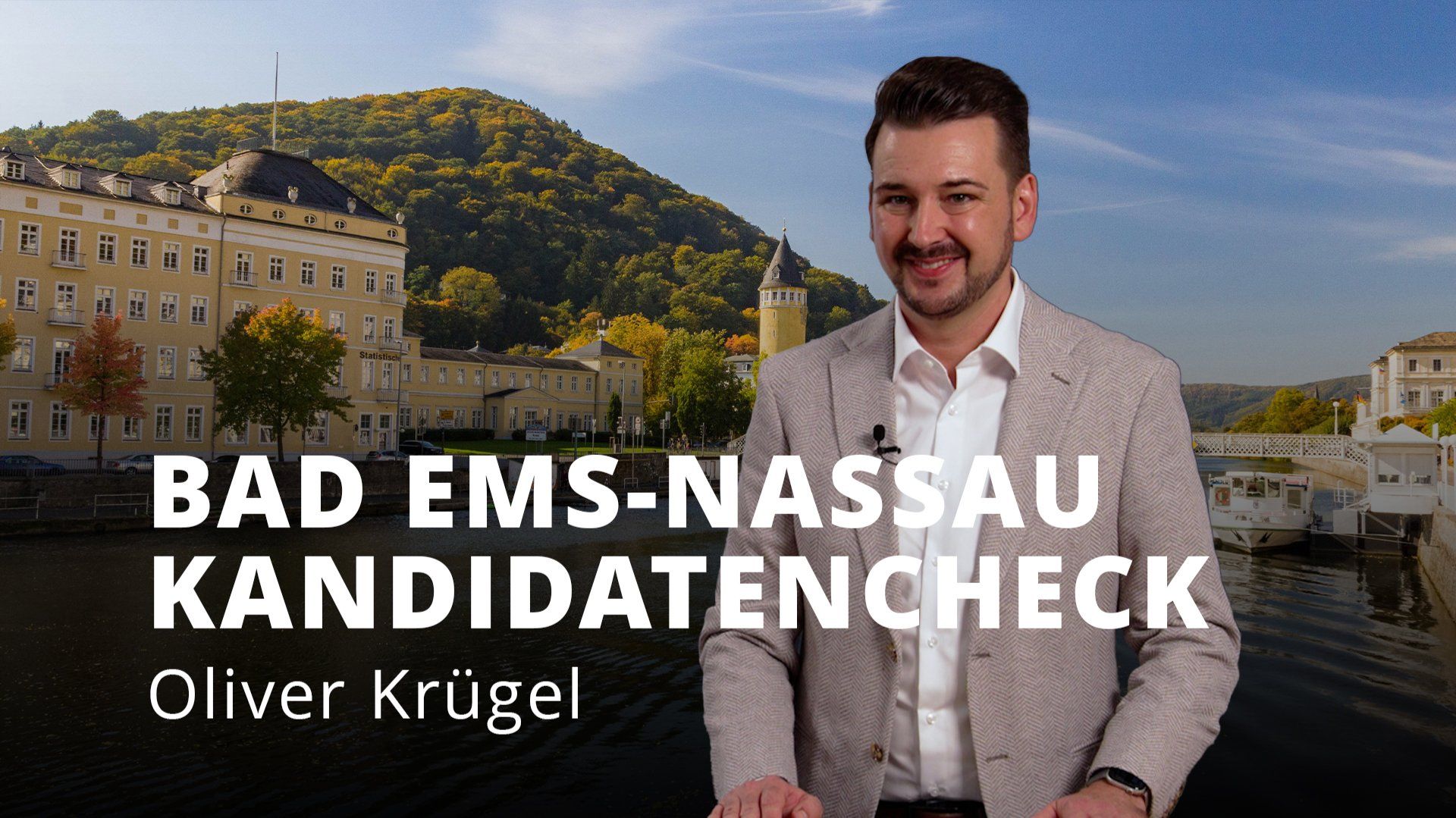 Bürgermeisterwahl in Bad Ems-Nassau: Oliver Krügel Bürgermeisterwahl in Bad Ems-Nassau: Oliver Krügel
