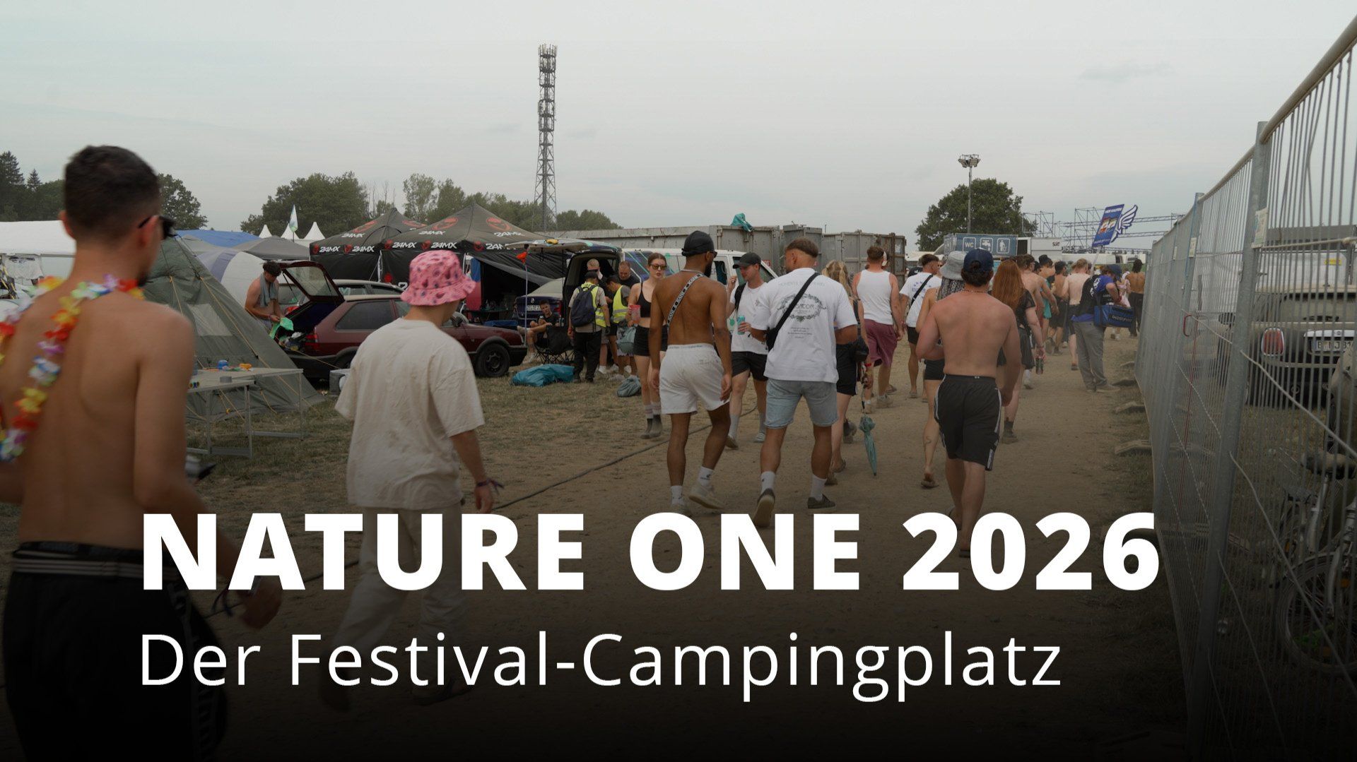 Der NATURE ONE Campingplatz: Das Festival vor dem Festival
