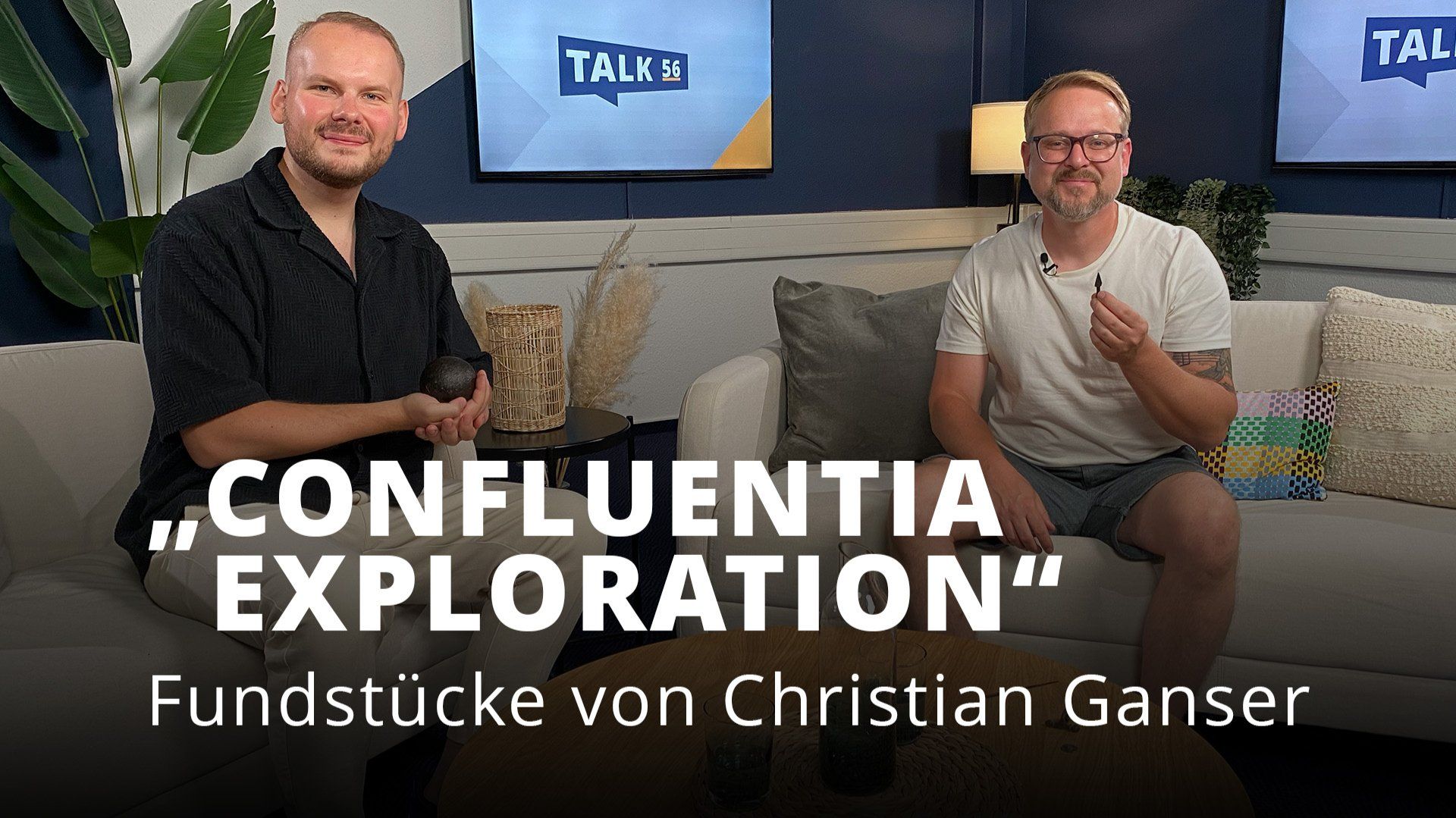 Archäologische Fundstücke aus der Region: Die "Confluentia Exploration" mit Christian Ganser
