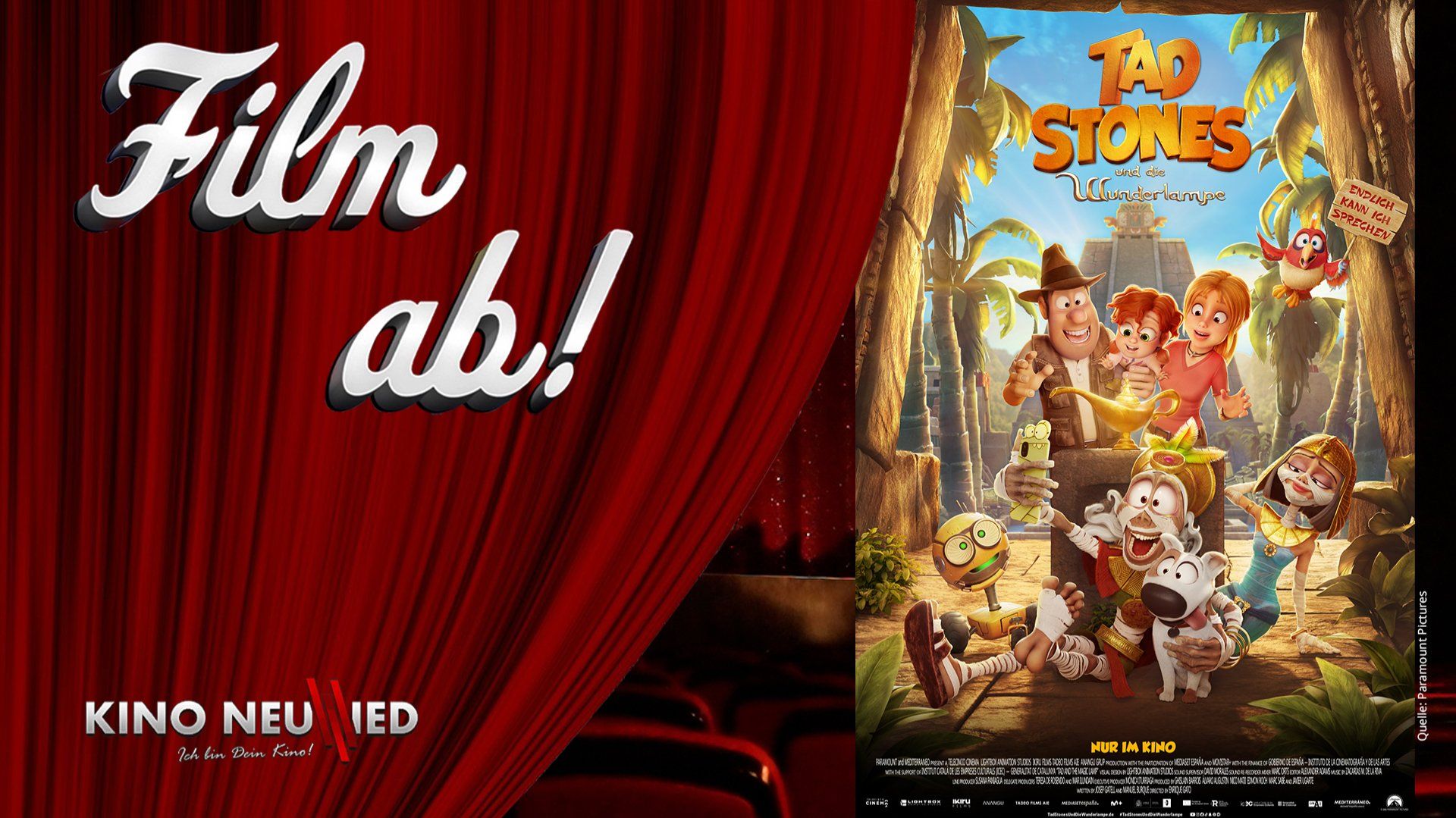 Film ab! - Tad Stones und die Wunderlampe