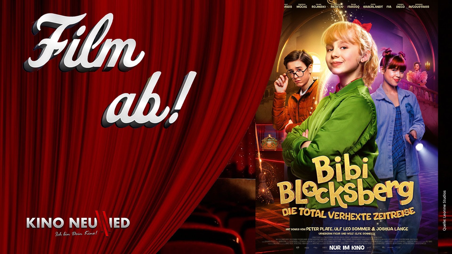 Film ab! - Bibi Blocksberg - Die total verhexte Zeitreise Film ab! - Bibi Blocksberg - Die total verhexte Zeitreise