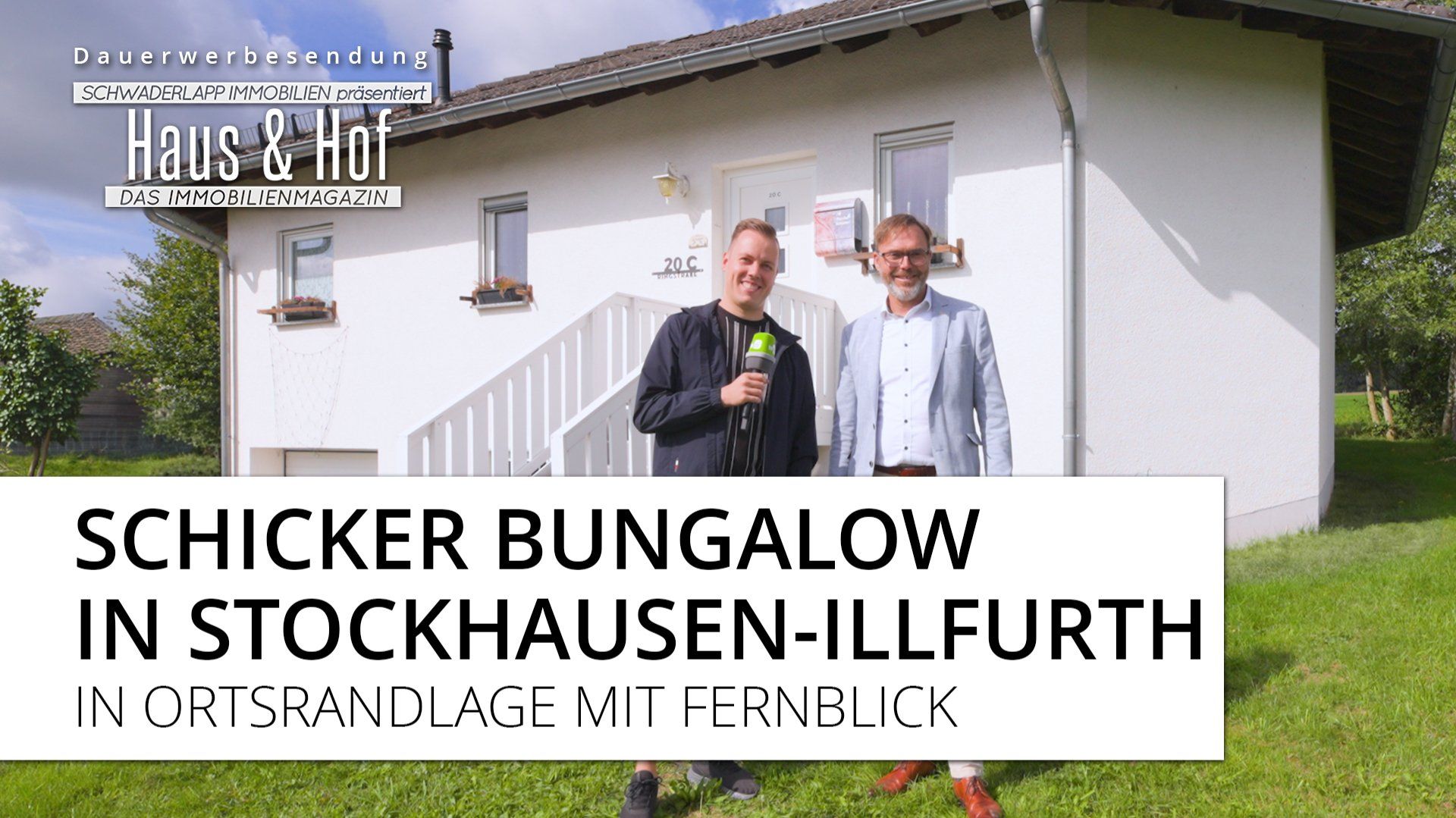Dauerwerbesendung | Schicker Bungalow in wunderschöner Ortsrandlage mit Fernblick in Stockhausen-Illfurth