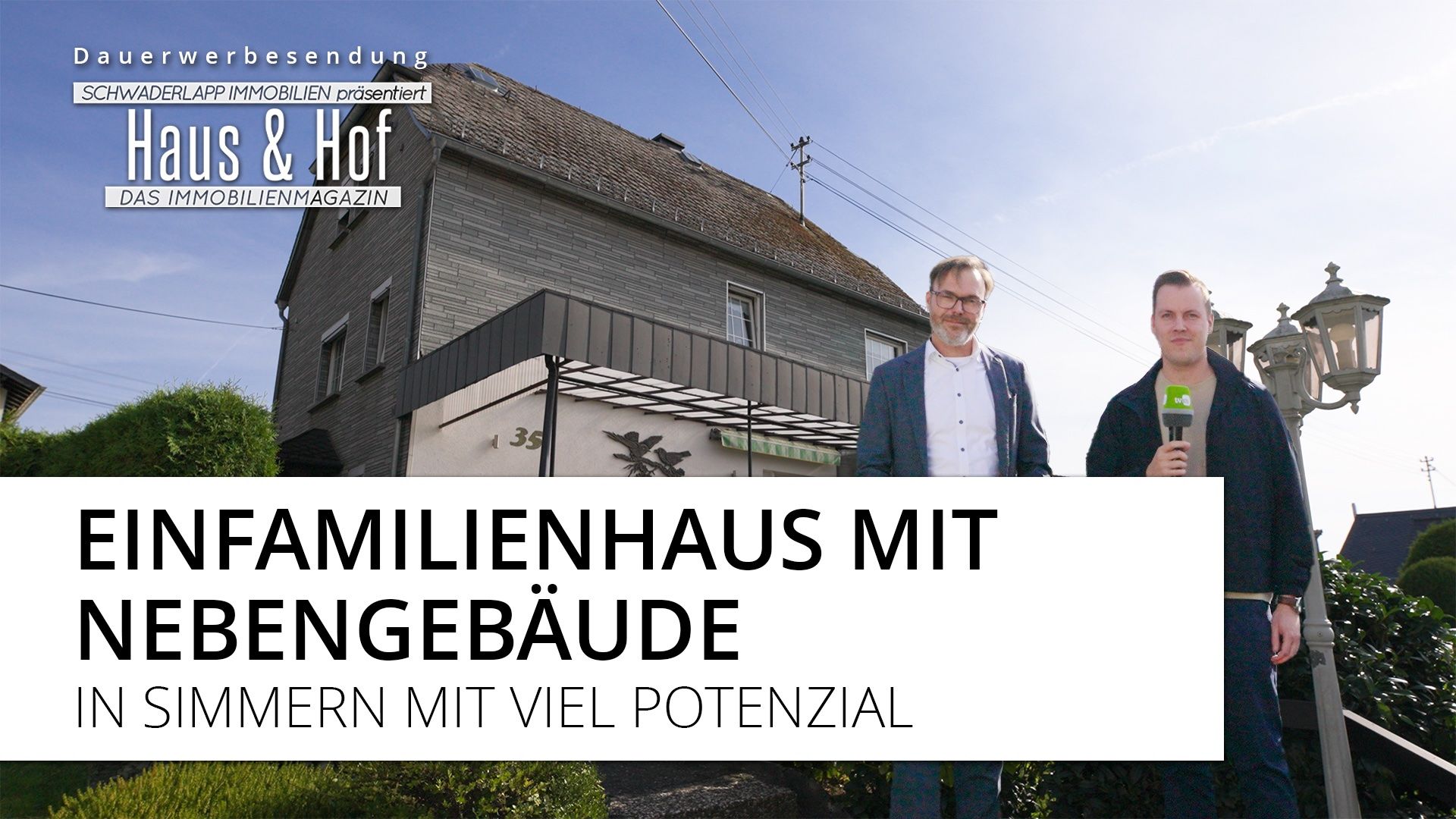 Dauerwerbesendung | Einfamilienhaus mit großem Nebengebäude & Werkstatt in Simmern Dauerwerbesendung | Einfamilienhaus mit großem Nebengebäude & Werkstatt in Simmern