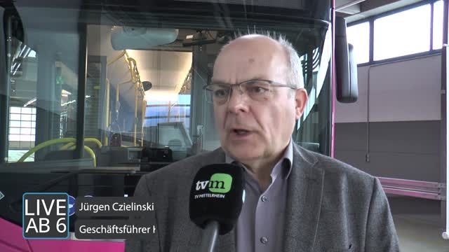 Solarenergien auf den Bussen