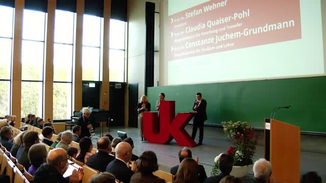 Amtseinführung des neuen Präsidiums der Uni Koblenz