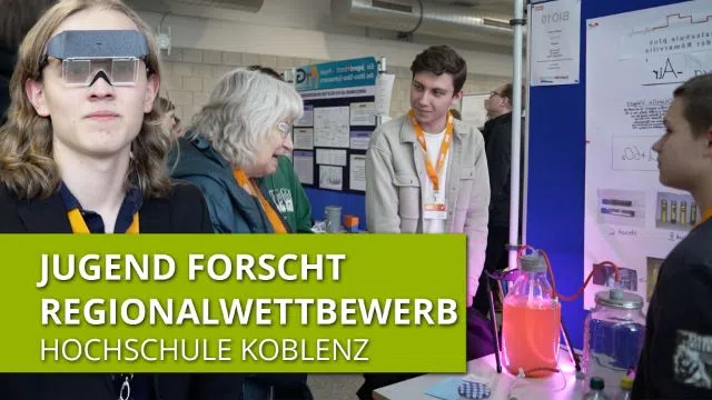 Jugend forscht an der Hochschule Koblenz - Junge Forschende qualifizieren sich für Landeswettbewerb