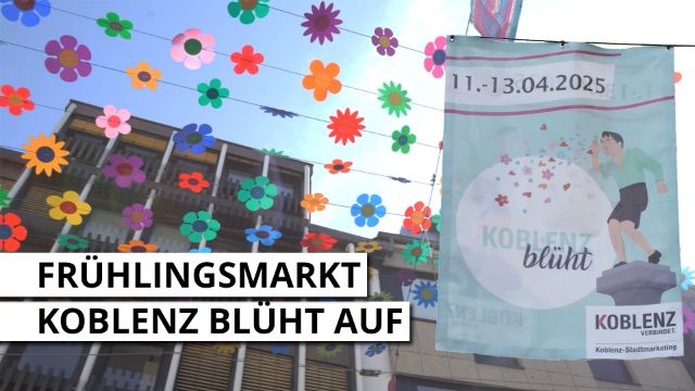 Koblenz blüht: Frühlingsmarkt voller Genuss & Inspiration