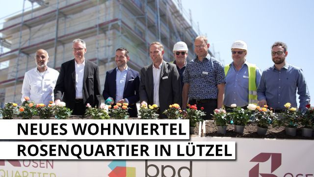 Neuer Wohnraum in Koblenz - Das Rosenquartier im Stadtteil Koblenz-Lützel